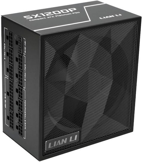Lian Li SX1200P ATX3.1 1200W Black Computer Power Supply Full Modular 80 Plus Platinum