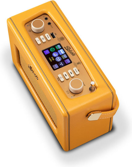Roberts Revival IStream3L Επιτραπέζιο Ραδιόφωνο DAB+ με Bluetooth και USB Sunshine Yellow
