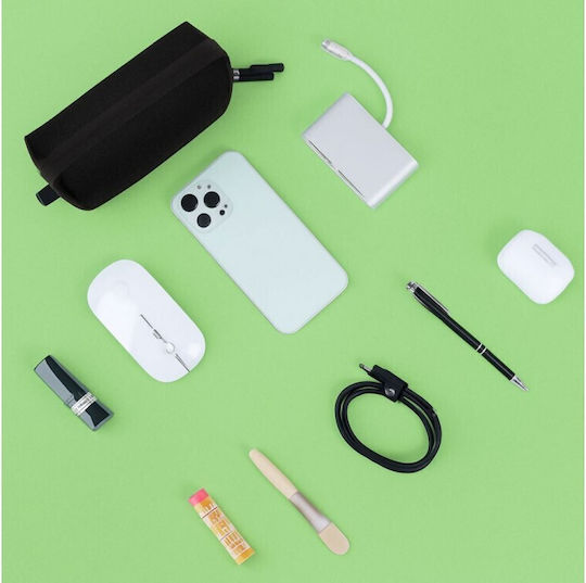 Techly Ica-nb Punch18bk Compact Black Organizer Bag
