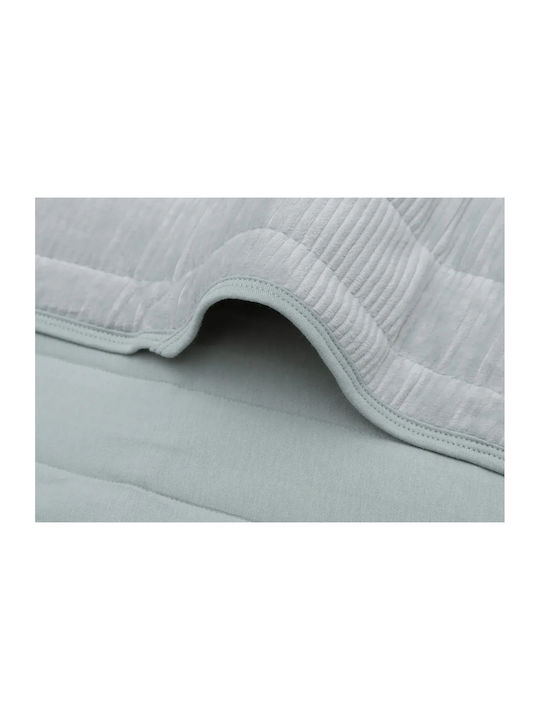 Jollein Blanket Nursery Swaddling Blankets Velvet Green 75x100cm