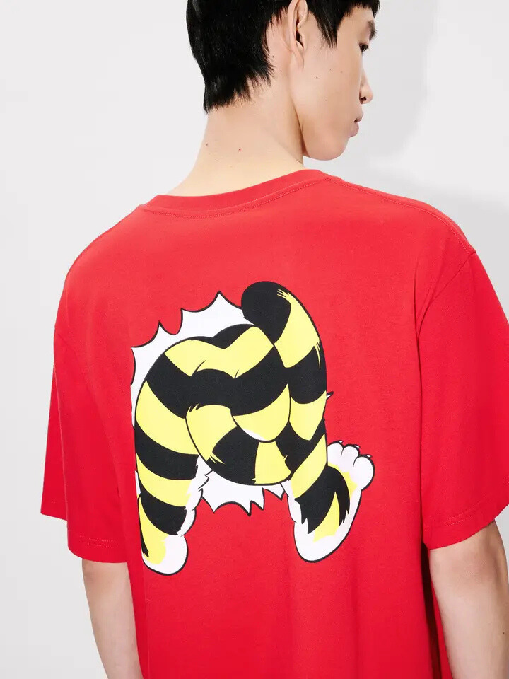 Kenzo Tricou Wild Tiger Cireș FG55TS4034SG_CH | Skroutz Romania