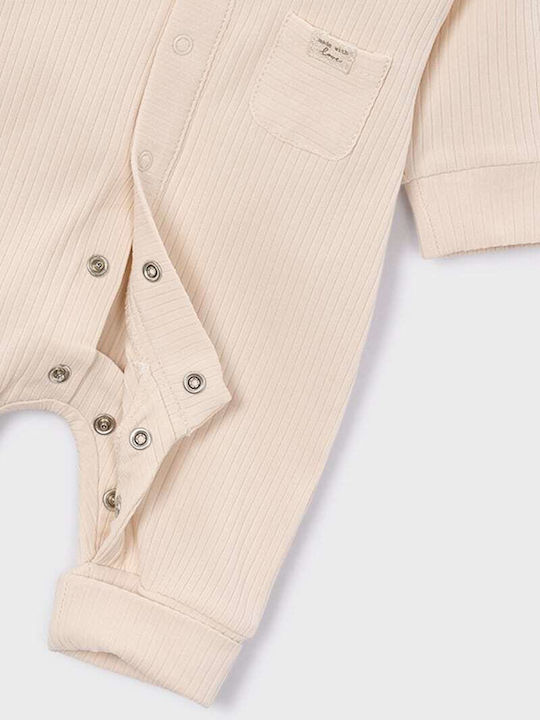 Mayoral Babystrampler Langärmliges Beige
