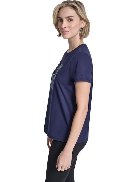 DKNY Logo Μπλούζα Μπλε