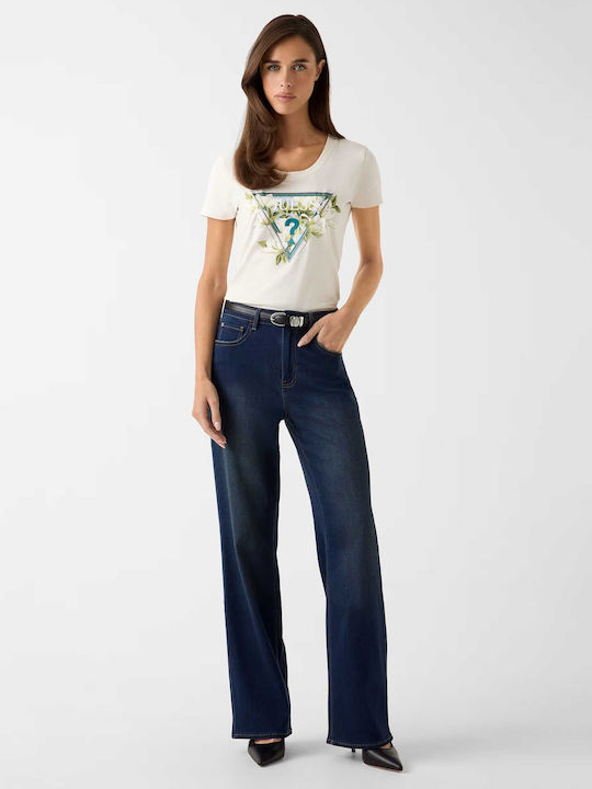 Triangle Women's T-shirt Cream