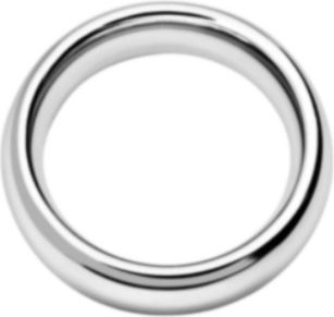Small Metal Penis Ring Silver