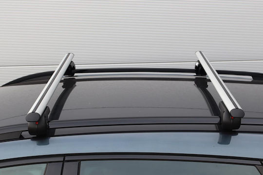 Aluminium Dachträger Querverstrebungen Diebstahlschutz Länge 1350mm Modell Crr-02