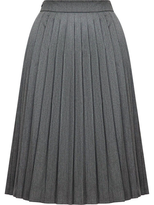 Midi Skirt Mid Grey Melee