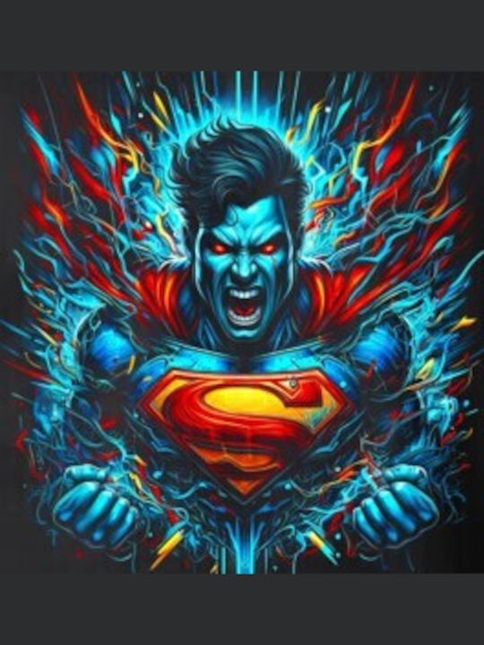 Crewneck Φούτερ Superman Energetic Burst Pop Culture Black Crewneck Φούτερ Superman Energetic Burst Pop Culture Black