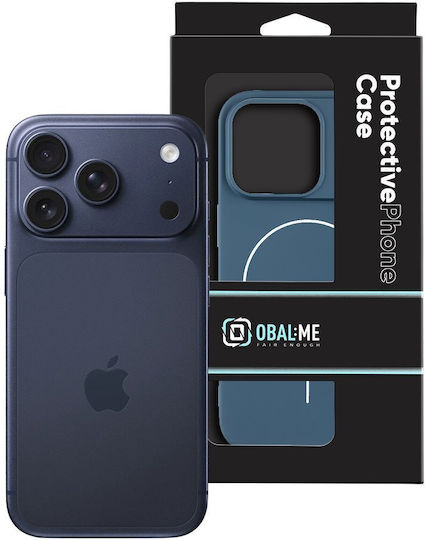 Obal:Me Матова Задна Корица От Силикон Тъмносин iPhone 18 Pro Max / 17 Pro Max