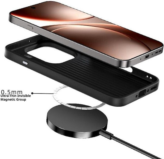 Abeel Back Cover Πλαστικό Μαύρο (Oppo Find X9 5G)