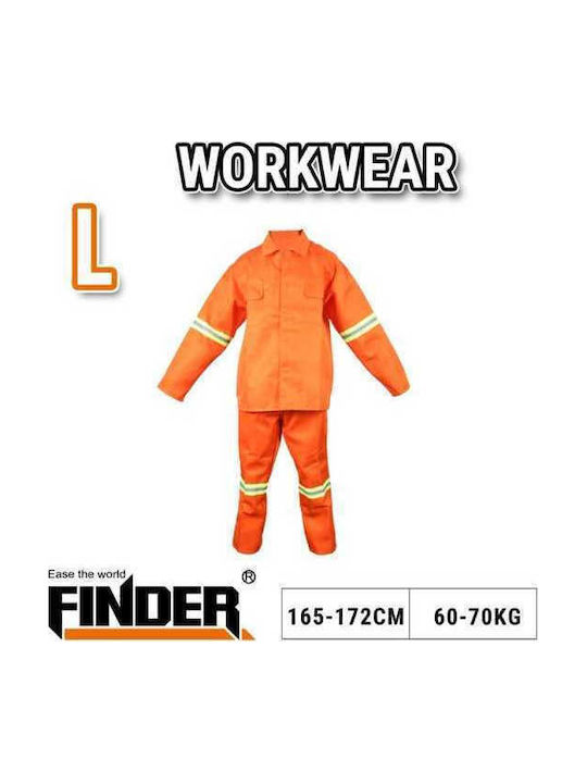 Finder Work Coveralls Full Body with Reflective Tapes