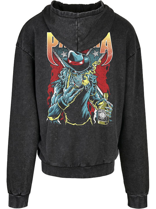 Oversized Premium Hoodie Pantera Rock Avenue Black