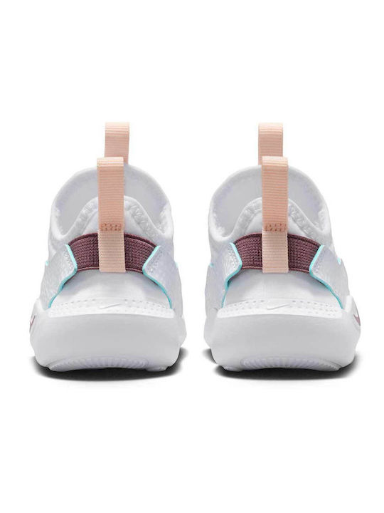 Flex Runner Kids Sports Shoes Running Slip-On White