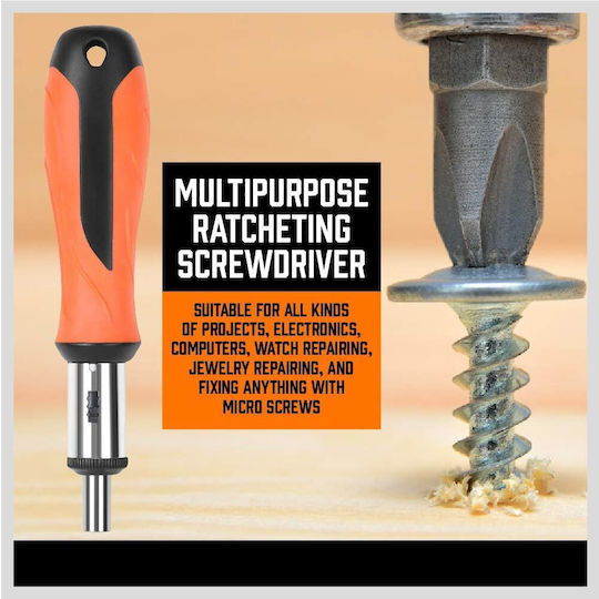 Set Screwdriver with 100 Magnetic Interchangeable Tips