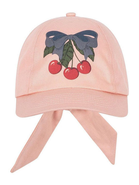Konges Slojd Kids' Hat Jockey Fabric Pink