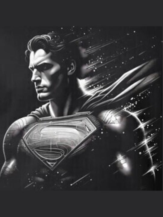 Crewneck Φούτερ Superman Speed Blur Monochromatic Pop Culture Black Crewneck Φούτερ Superman Speed Blur Monochromatic Pop Culture Black