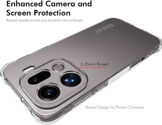 Enkay Hat-prince Back Cover Σιλικόνης Διάφανο (Oppo Find X9 Pro 5G)