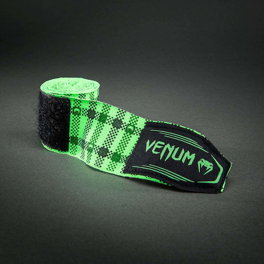 Бандажи Venum Tartan Ръкавици Неоново Зелени