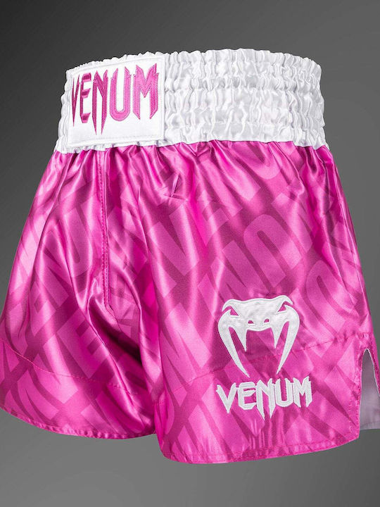 Muay Thai Shorts Venum Contender Xt Muay Thai Shorts Candy Pink White