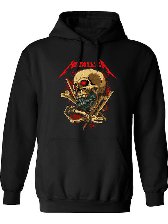 Hoodie Metallica Art2 Rock Avenue Black