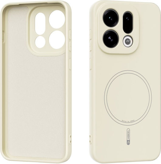 Abeel Back Cover Silicon Bej (Oppo Find X9 5G)