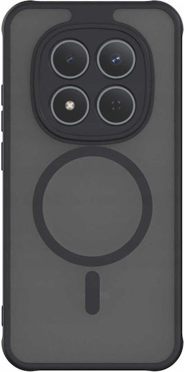 Spacecase Hybrid Magsafe Back Cover Plastic Black (Redmi Note 15 Pro)