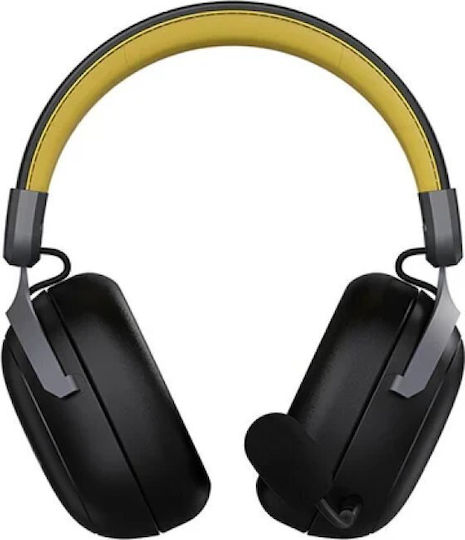 Ajazz AHM08 Max Wireless Over Ear Gaming Headset with Connection Bluetooth / USB Black