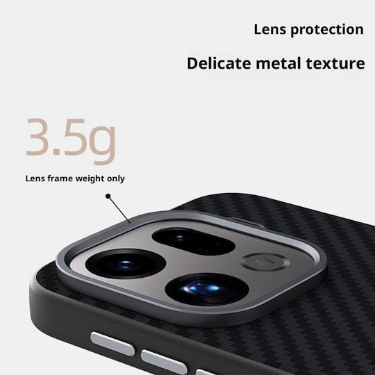 Abeel Back Cover Plastic Black (Oppo Find X9 5G)
