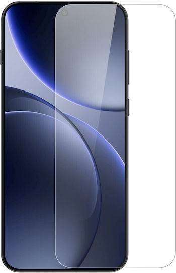Northjo Back Cover Silicone Set with Glass Transparent (Oppo Find X9 5G)