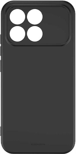 Spacecase Silicone Back Cover Σιλικόνης Μαύρο (Poco F8 Pro)