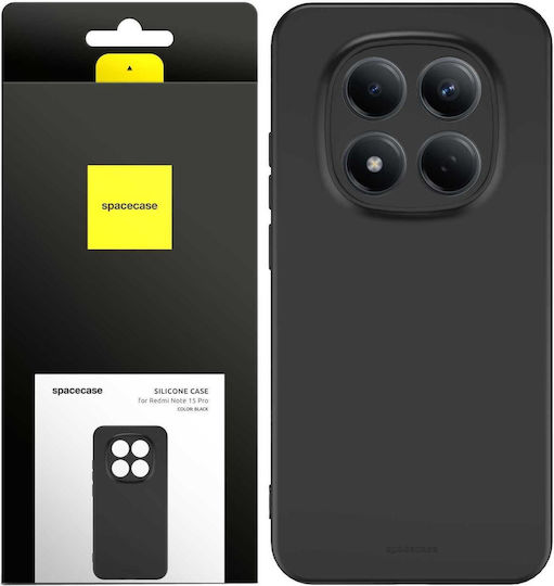 Spacecase Silicone Back Cover Σιλικόνης Μαύρο (Redmi Note 15 Pro)