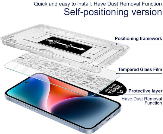 Oneplus 15 5g Imak H Series Easy Install Tempered Glass Transparent