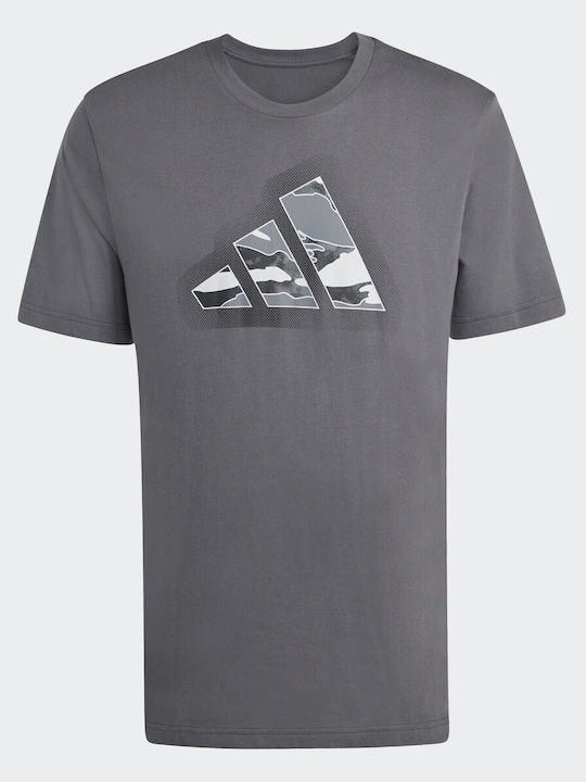 Camo T-shirt Gray