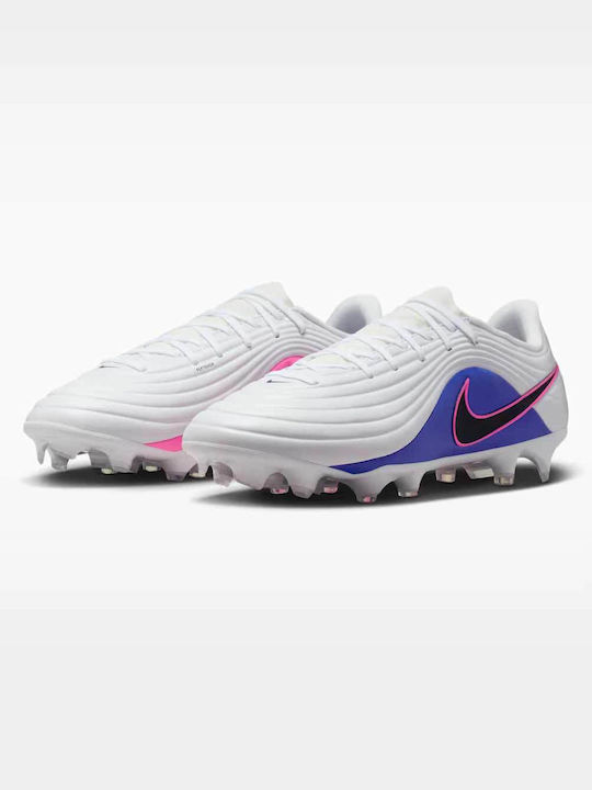 Nike FG/MG Football Shoes with Cleats White