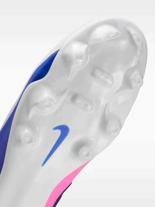 Nike FG/MG Football Shoes with Cleats White