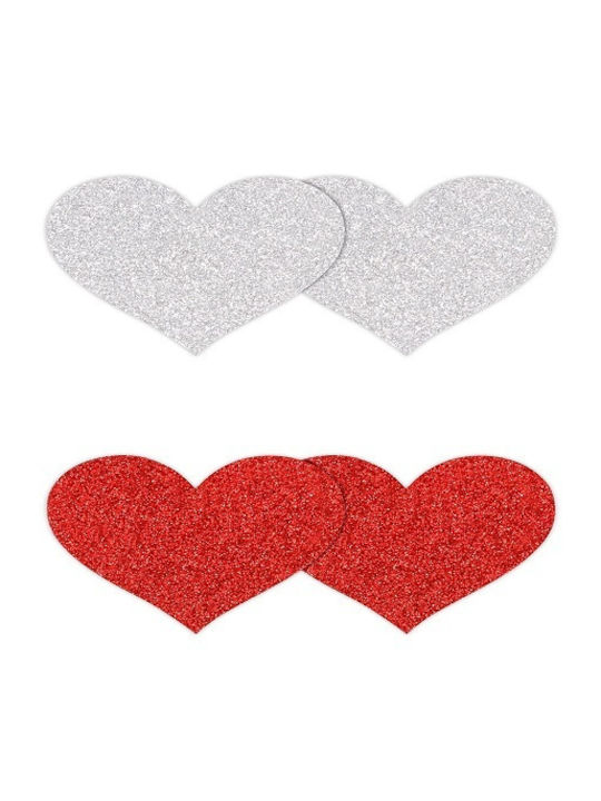 Ns Novelties Nipple Covers Κόκκινα