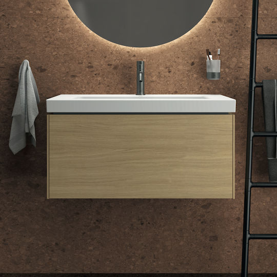 Ideal Standard Conca Άγκιστρο Μπάνιου Μονό με Βίδες Magnetic Grey