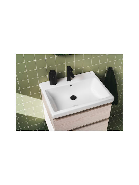 Roca Roca Bathroom Hook Single Wall-Mounted Screws Black