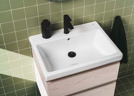 Roca Roca Bathroom Hook Single Wall-Mounted Screws Black