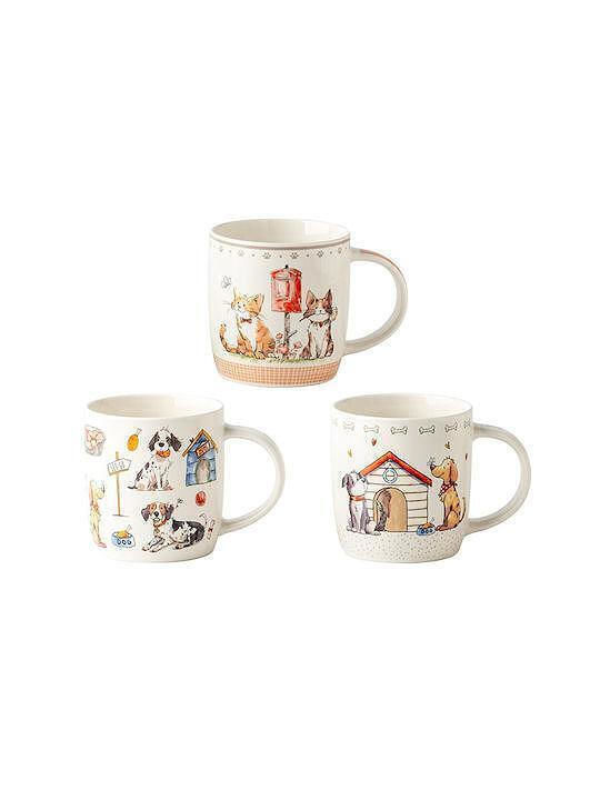 Marva Porcelain Mug in Various Designs 350ml (Various Designs)