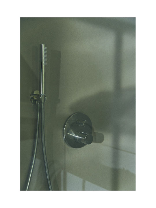 Mixer Ideal Standard Ceratherm Navigo Shower Thermostatic Built-in Outside Only Brass