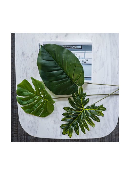 Artificial Decorative Branch Palm Tree Green 84cm Artekko