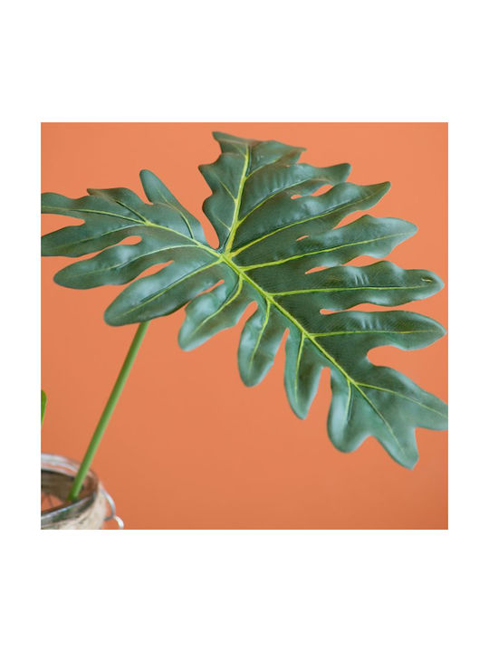 Artificial Decorative Branch Palm Tree Leaf Green 75cm Artekko