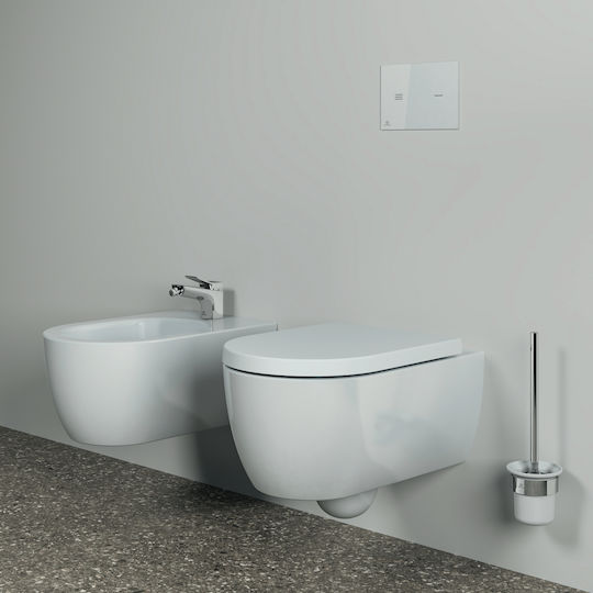 Ideal Standard Conca Glass Toilet Brush Silver