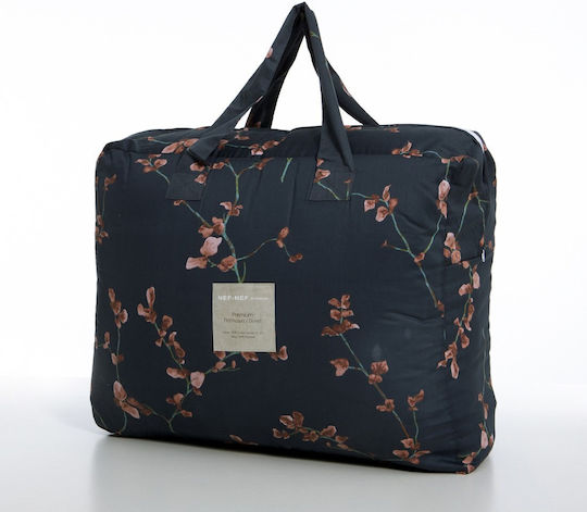 Nef-Nef Homeware Duvet Queen 230x240cm Vania Black 300 GSMGsm