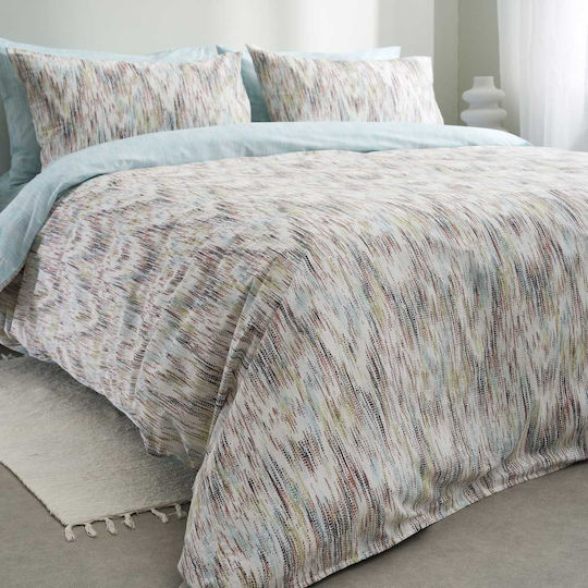 Vesta Home Памучна Завивка Еднолицева 170x240см Fiona 2 Светлосин