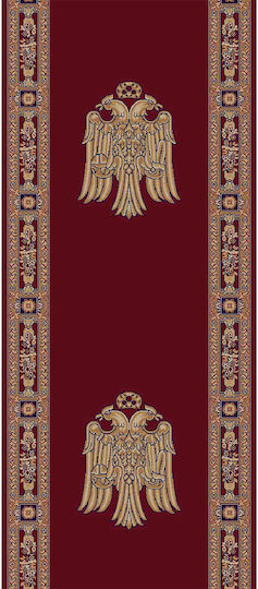 Isexan Orthodoxia Църковен килим пътека Червено 130x100εκ. 40-1310-7000