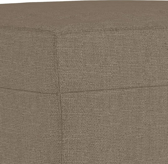 Fabric Upholstered Burgundy Bench Stool 70x35x41cm