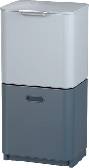 Joseph Joseph Coș de Reciclare Plastic Albastru 63lt 1buc