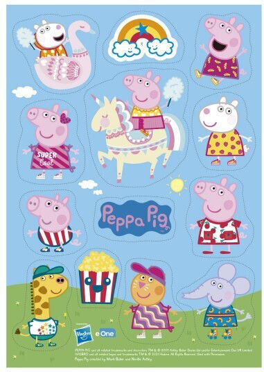 Dekora Βρώσιμα Διακοσμητικά peppa pig Ροζ